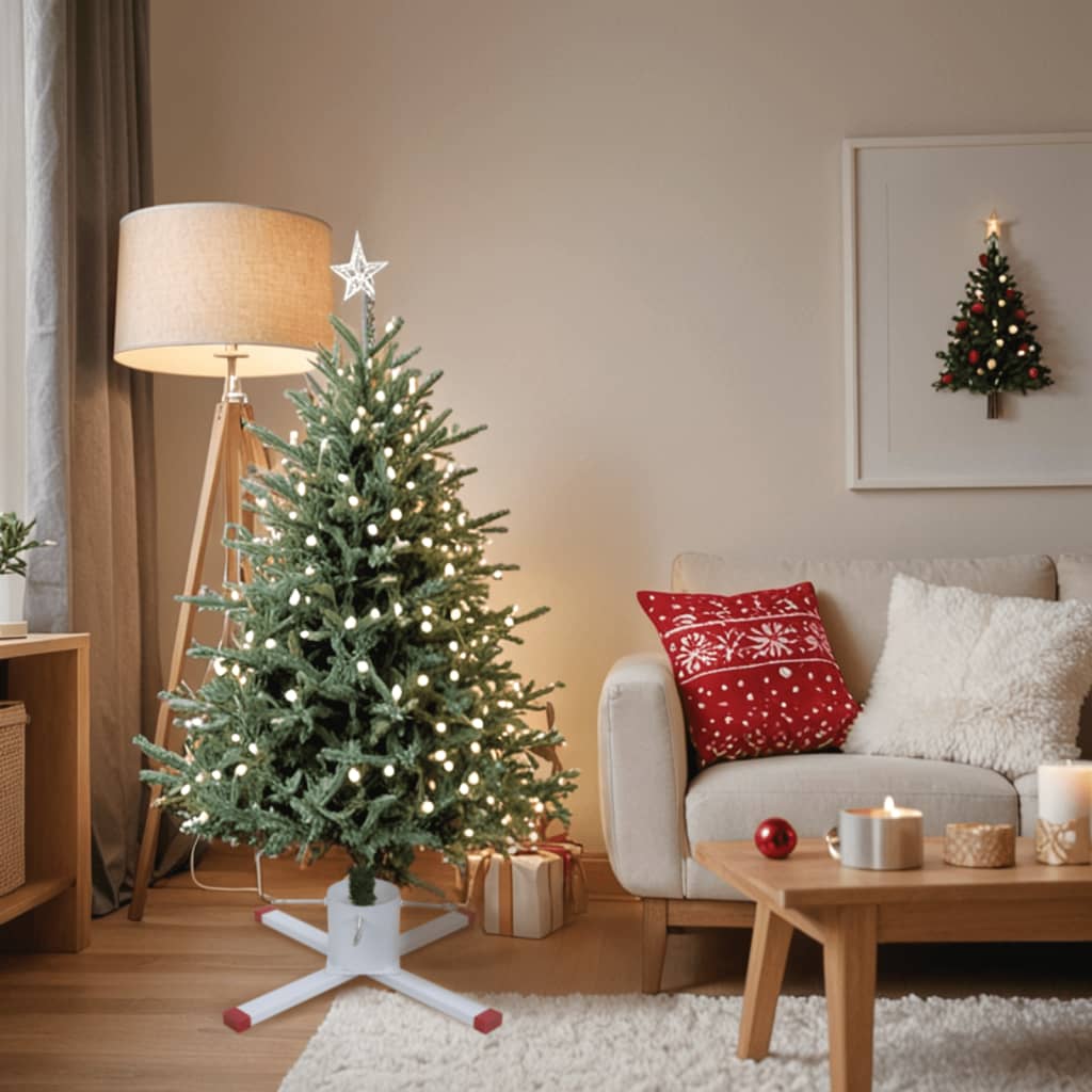 Faune Christmas Tree Stand White 61x61x15.5cm