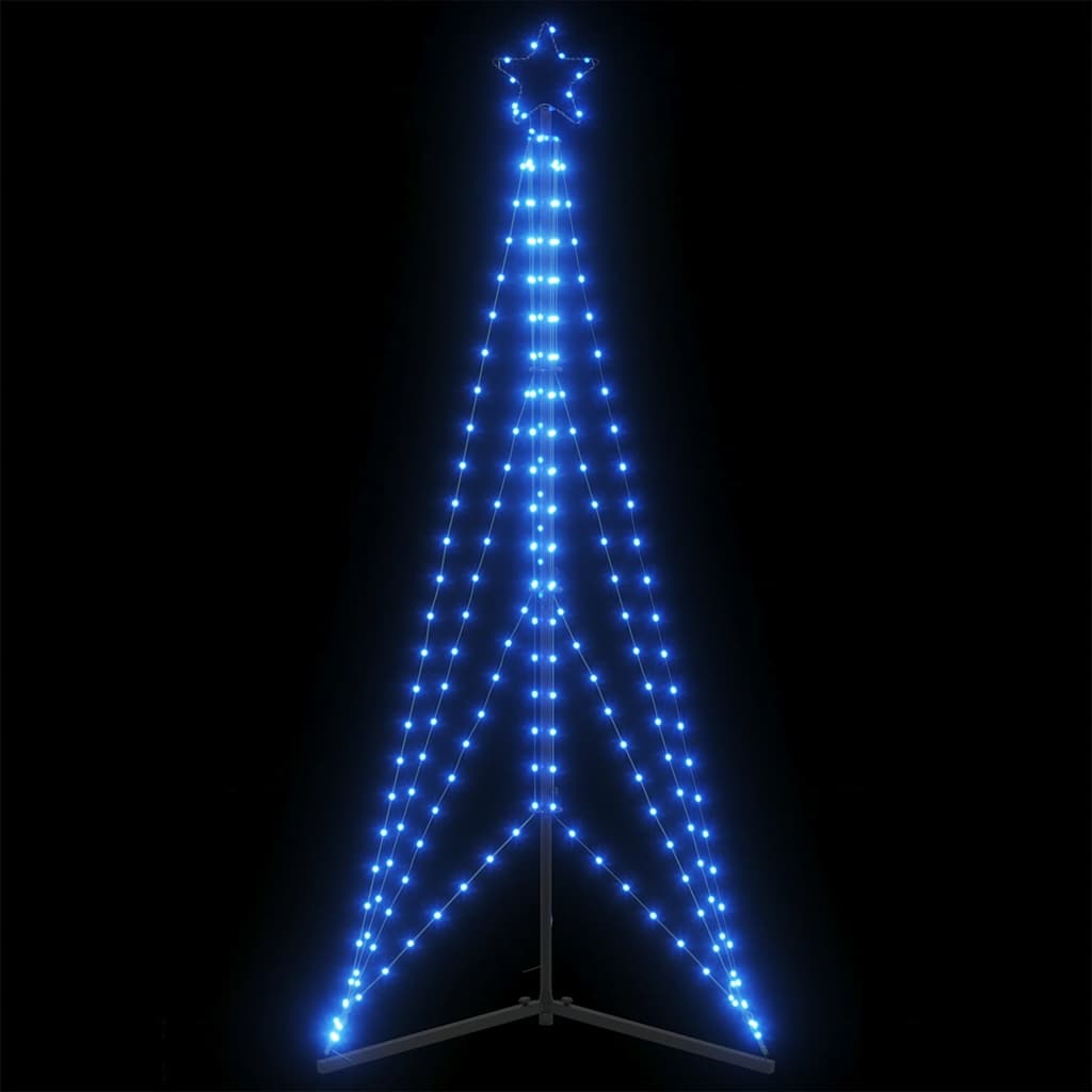 GLOWRA LED Christmas Tree 363 LEDs Blue 182 cm