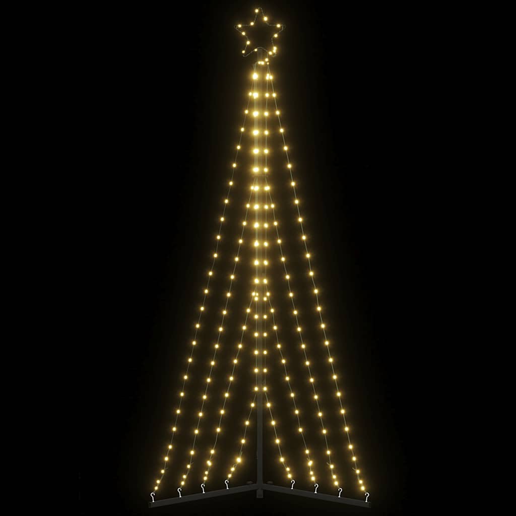 GLOWRA LED Christmas Tree 339 LEDs Warm White 187 cm