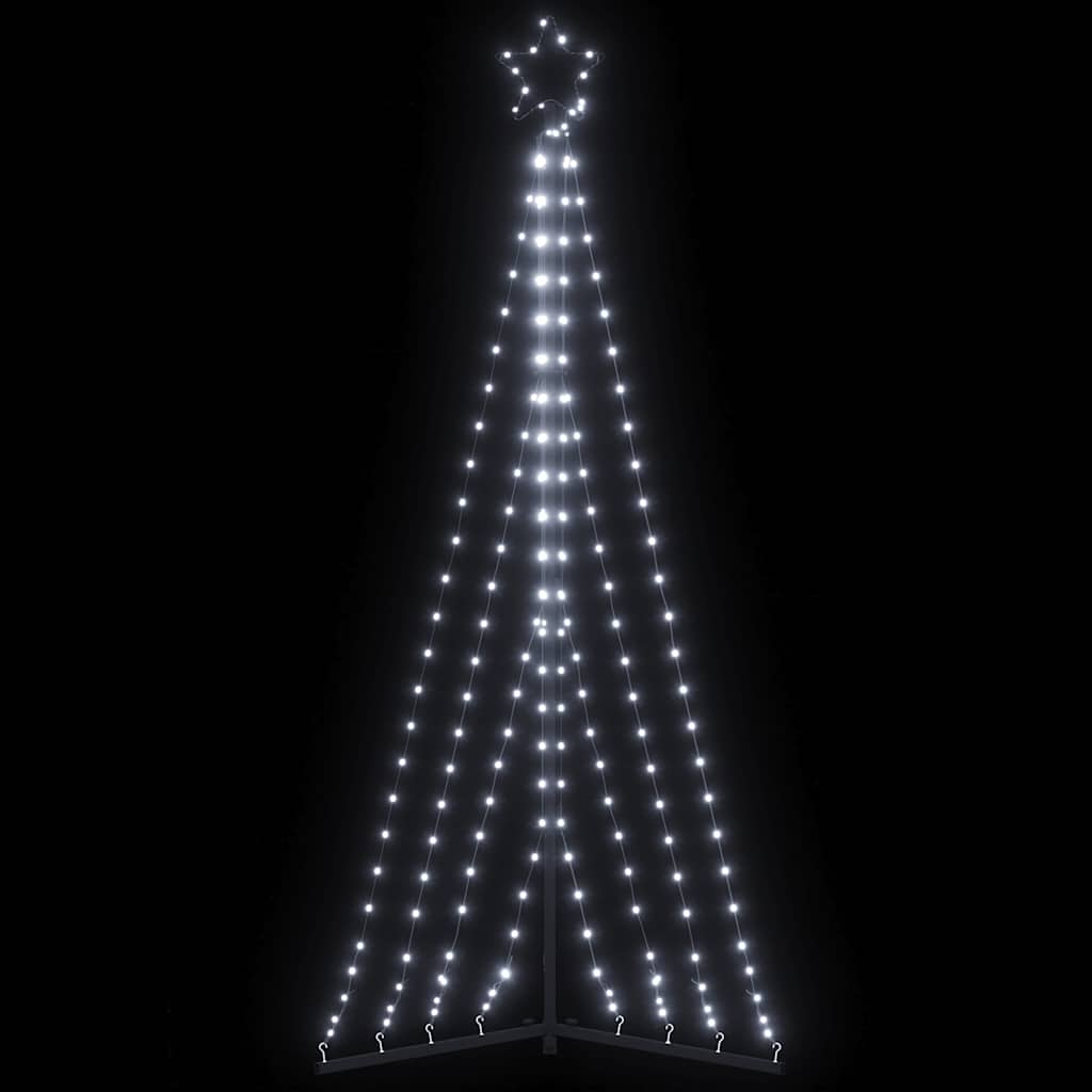 GLOWRA LED Christmas Tree 339 LEDs Cold White 187 cm