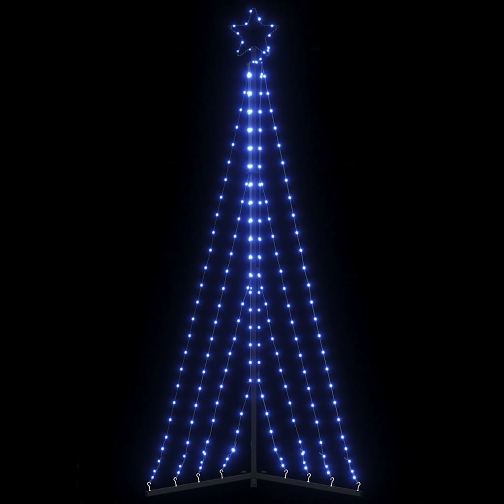 GLOWRA LED Christmas Tree 339 LEDs Blue 187 cm