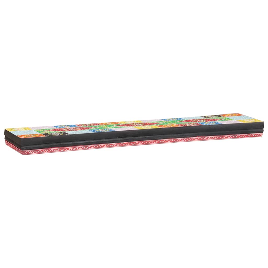 Wall Shelves 2 pcs 100x20x6 cm Solid Wood Mango