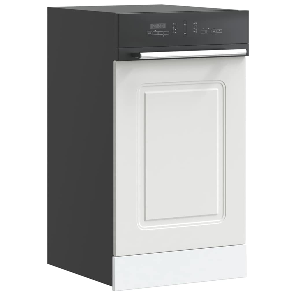 Dishwasher Panel Kalmar White 45x1.5x67 cm Engineered Wood