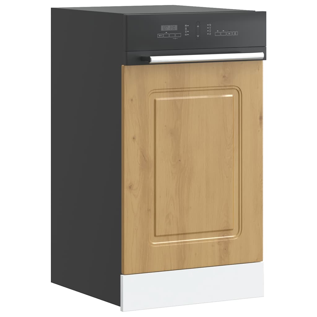 Dishwasher Panel Kalmar Artisan Oak 45x1.5x67 cm Engineered Wood
