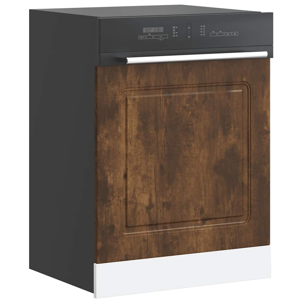 Dishwasher Panel Kalmar Smoked Oak 60x1.5x67 cm Engineered Wood