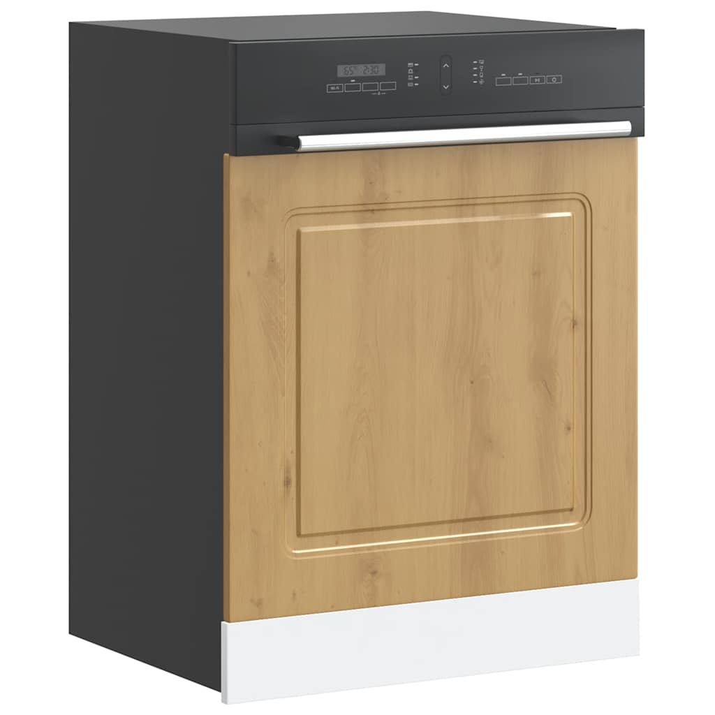 Dishwasher Panel Kalmar Artisan Oak 60x1.5x67 cm Engineered Wood