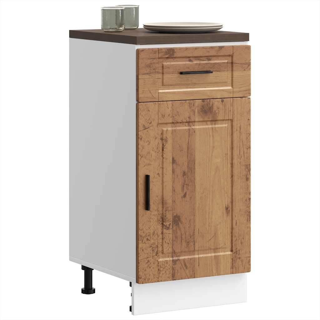 Kitchen Base Cabinet Porto Old Wood Engineered Wood