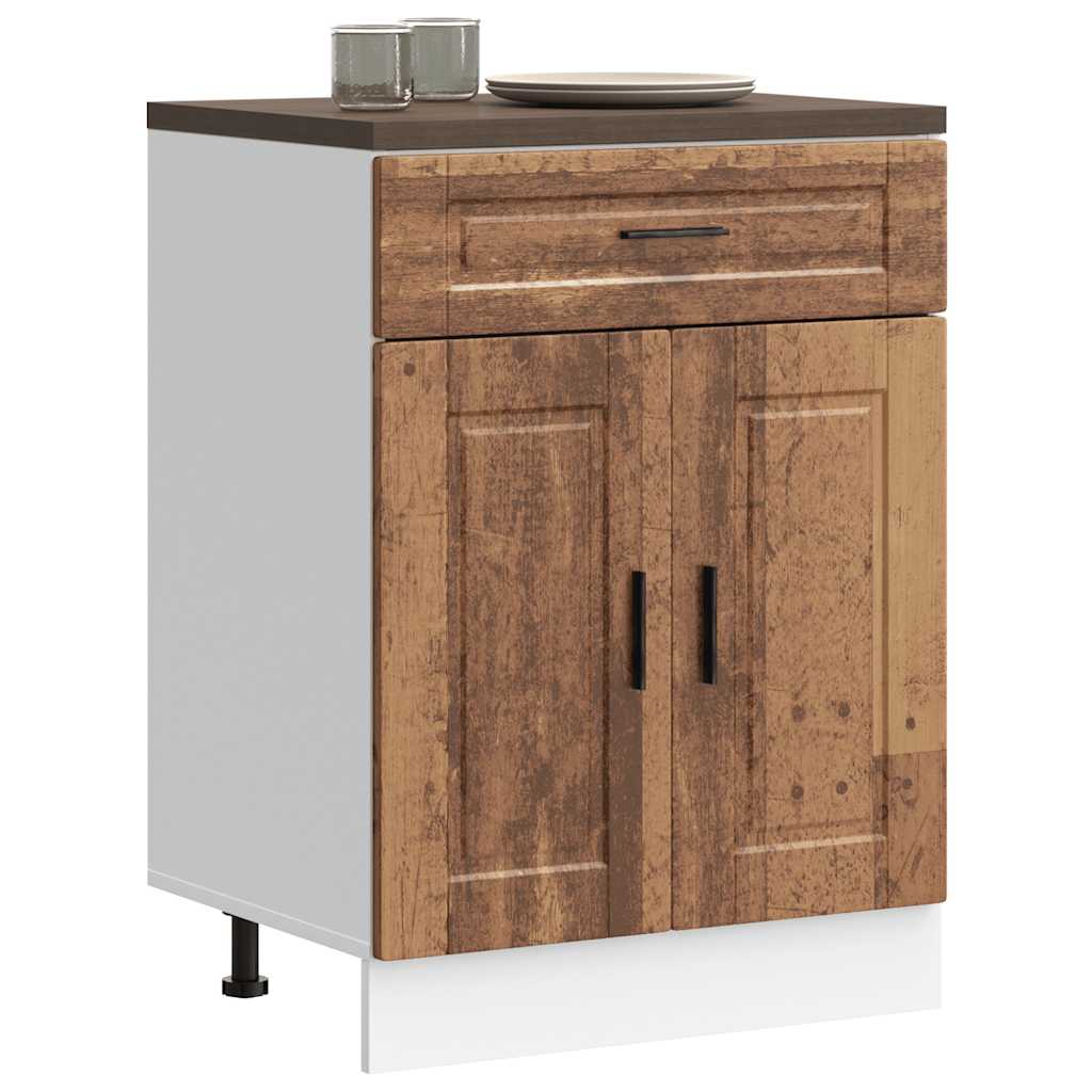 Kitchen Base Cabinet Porto Old Wood Engineered Wood