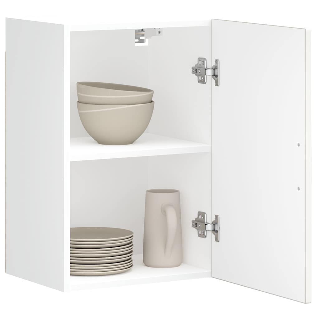 Kitchen Wall Cabinet Porto High Gloss White Engineered Wood