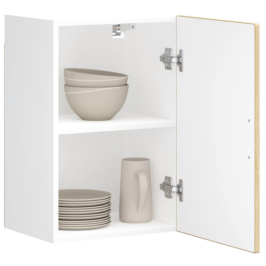 Kitchen Wall Cabinet Porto Sonoma Oak Engineered Wood