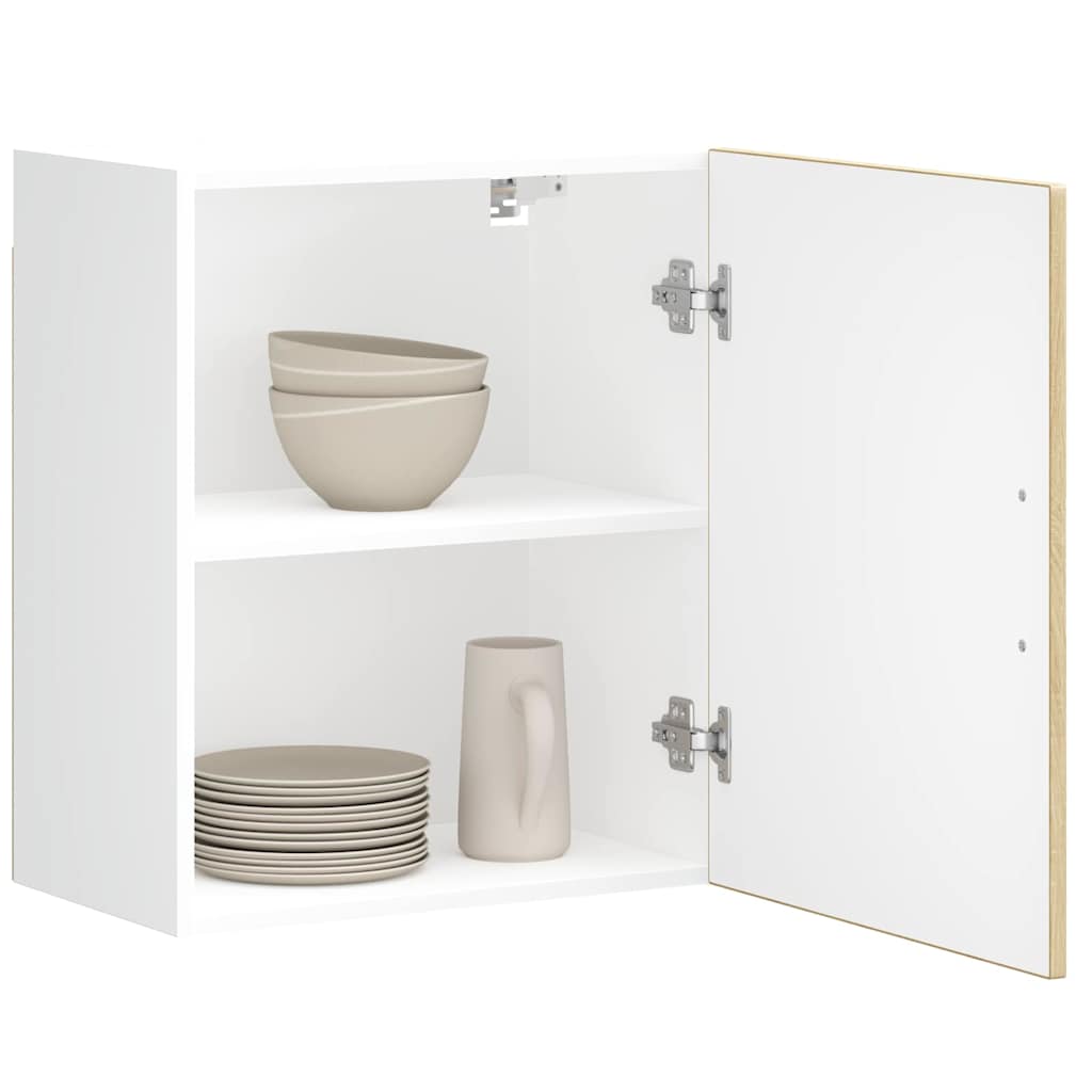 Kitchen Wall Cabinet Porto Sonoma Oak Engineered Wood