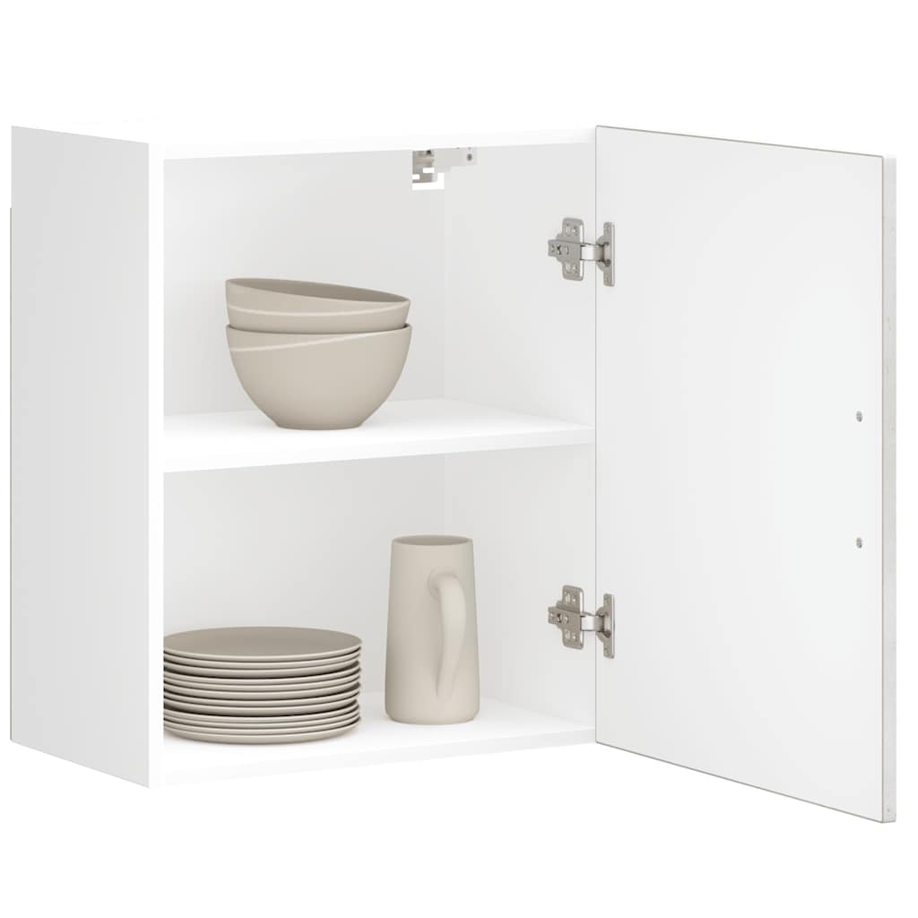 Kitchen Wall Cabinet Porto Concrete Grey Engineered Wood