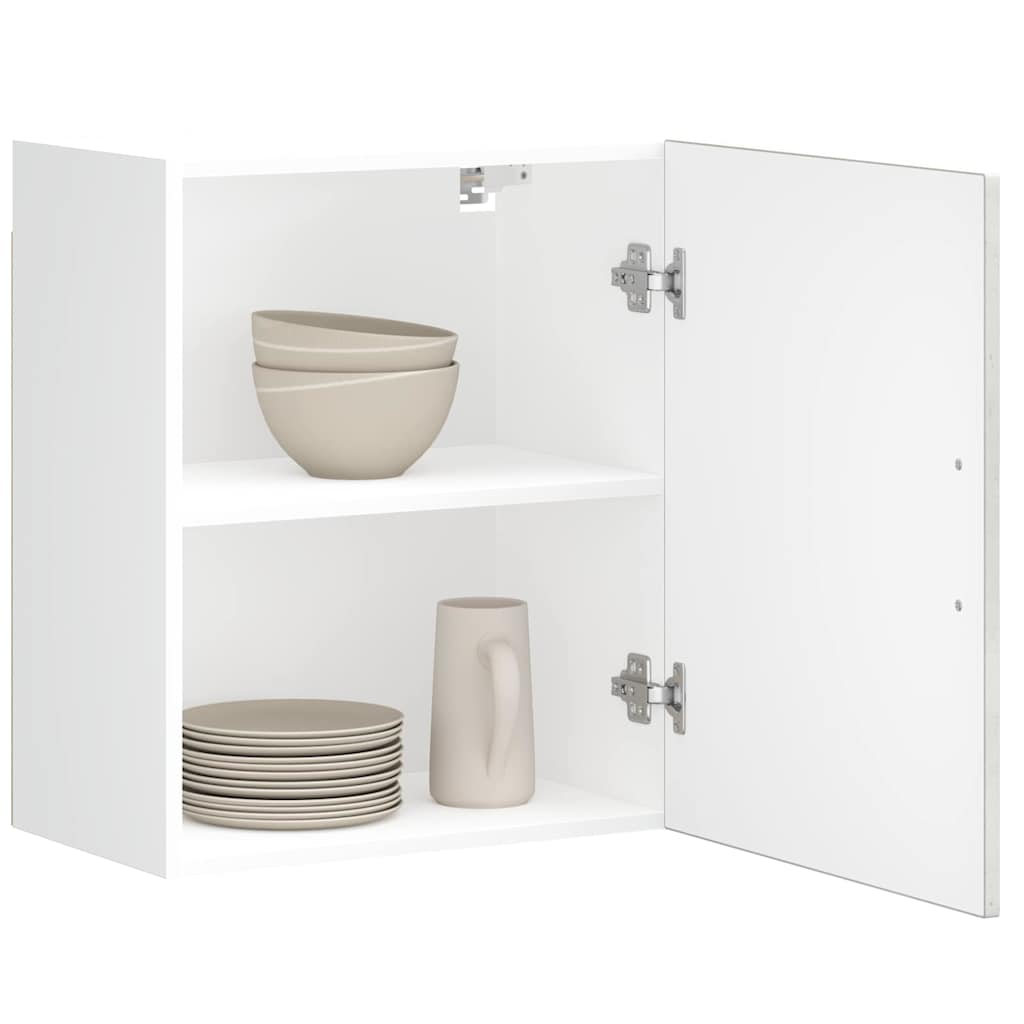 Kitchen Wall Cabinets 2 pcs Porto Concrete Grey Engineered Wood
