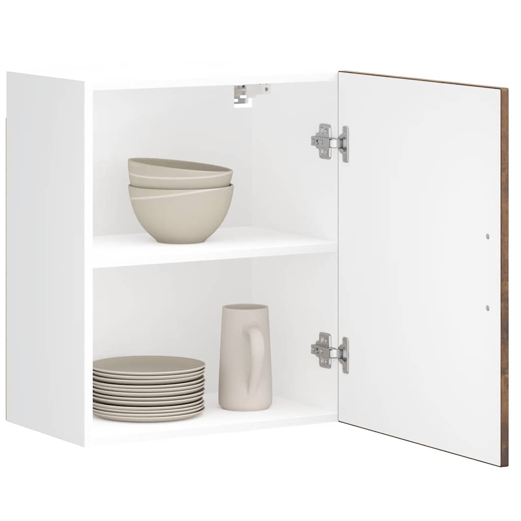 Kitchen Wall Cabinet Porto Smoked Oak Engineered Wood