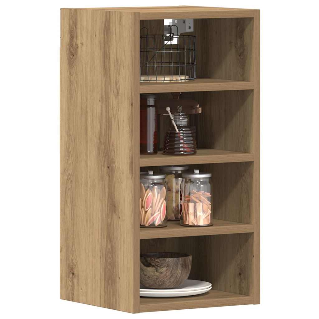 Hanging Cabinet Riga Artisan Oak 30x29.5x60 cm Engineered Wood