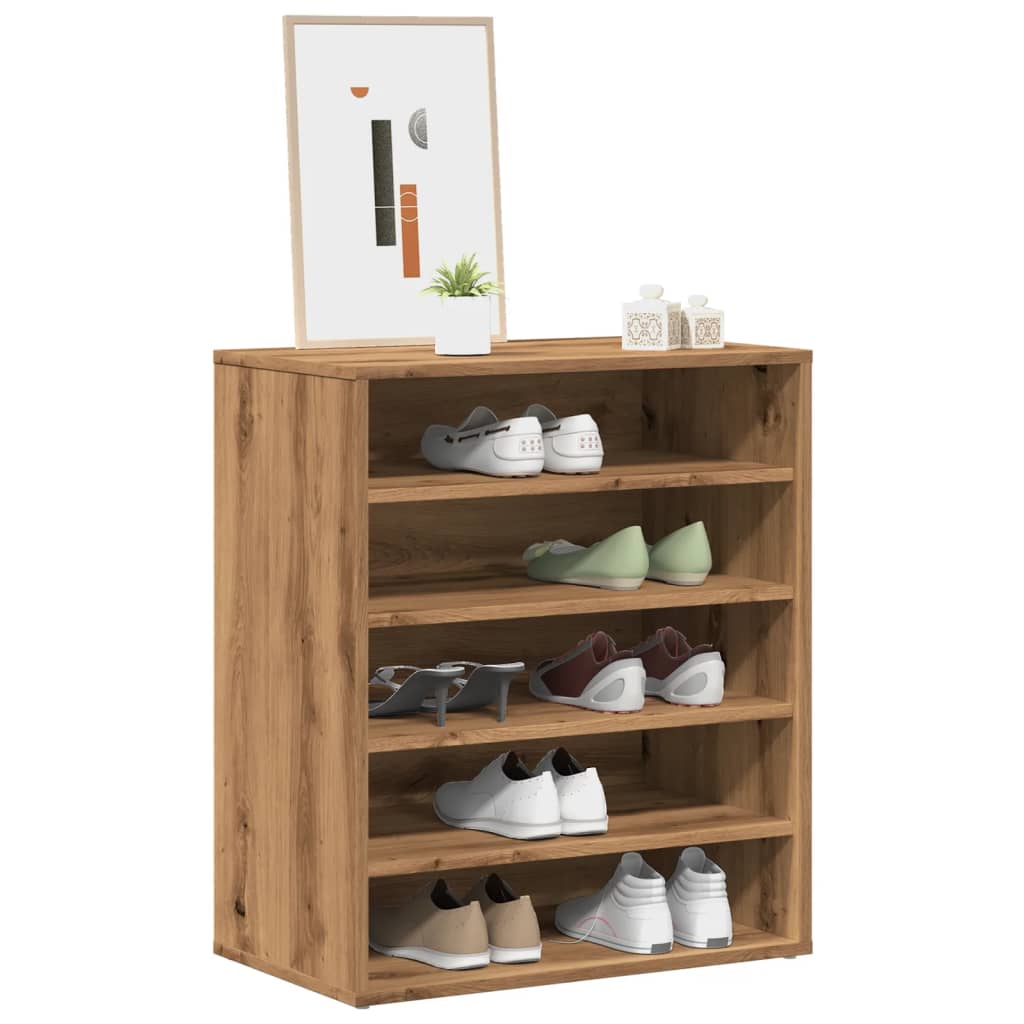 IRONCLAD Small Shoe Cabinet Artisan Oak