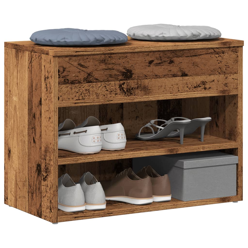 CORSAIR Small Shoe Bench Old Wood