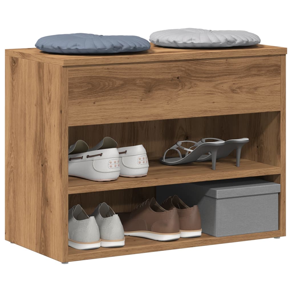 CORSAIR Small Shoe Bench Artisan Oak