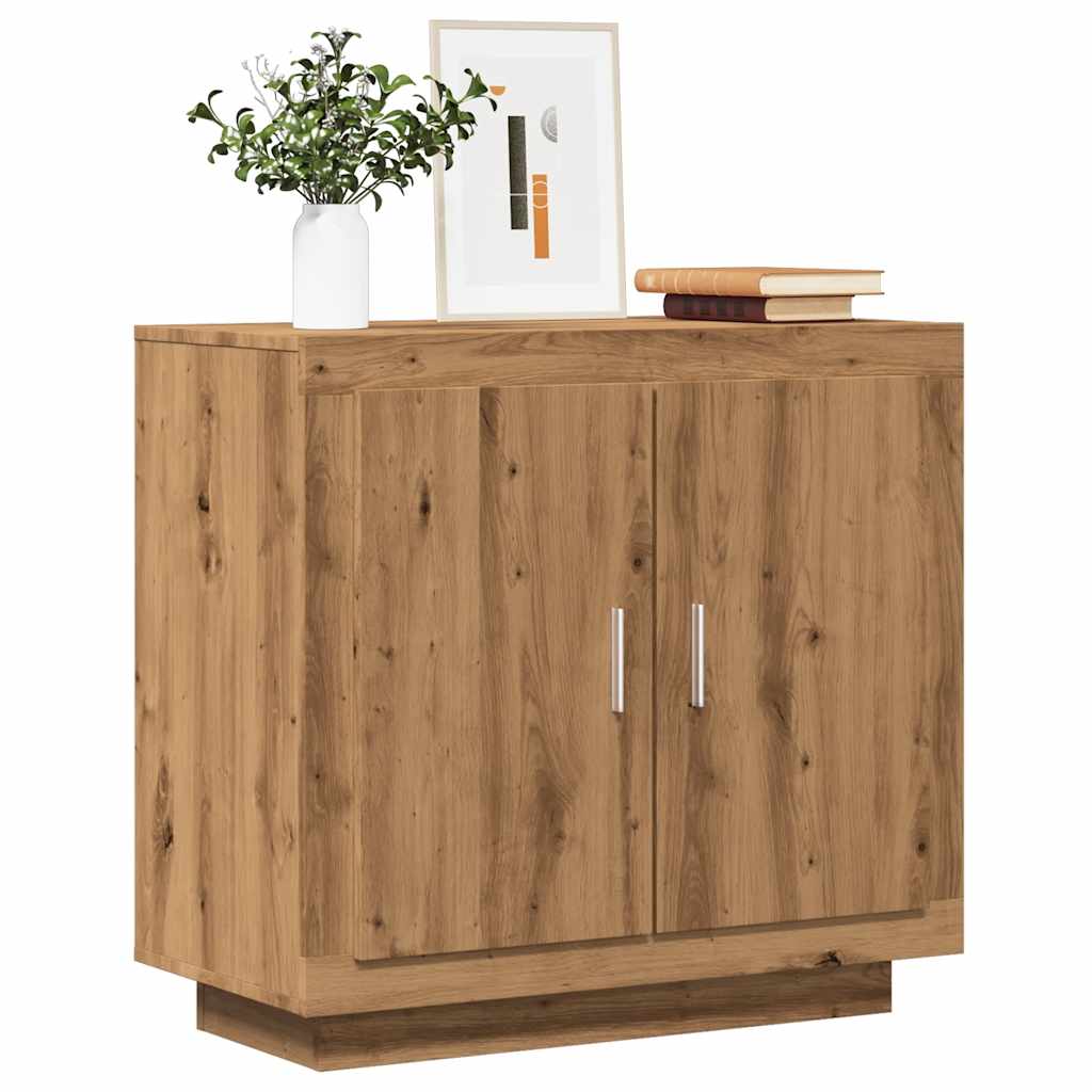 Sideboard Artisan Oak 80x40x75 cm Engineered Wood