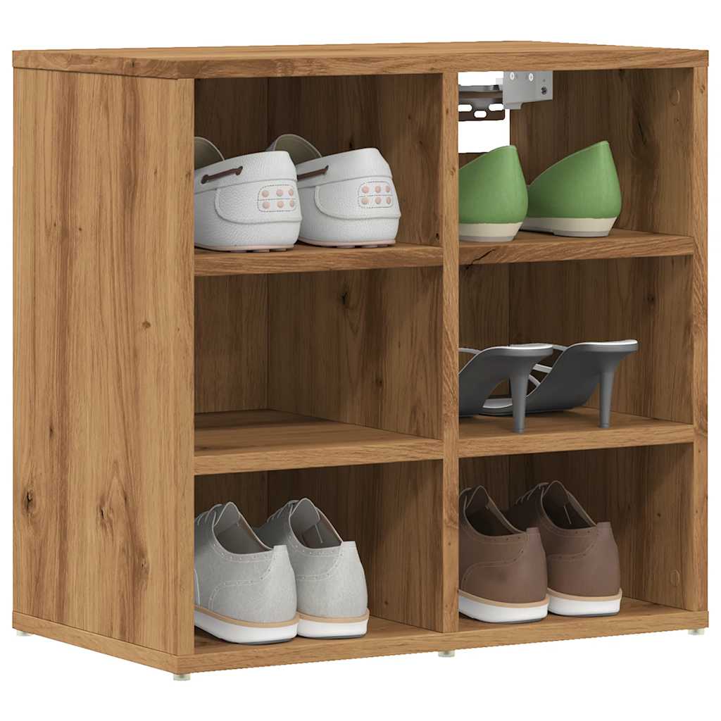 SUNDOWN Small Shoe Cabinet Artisan Oak