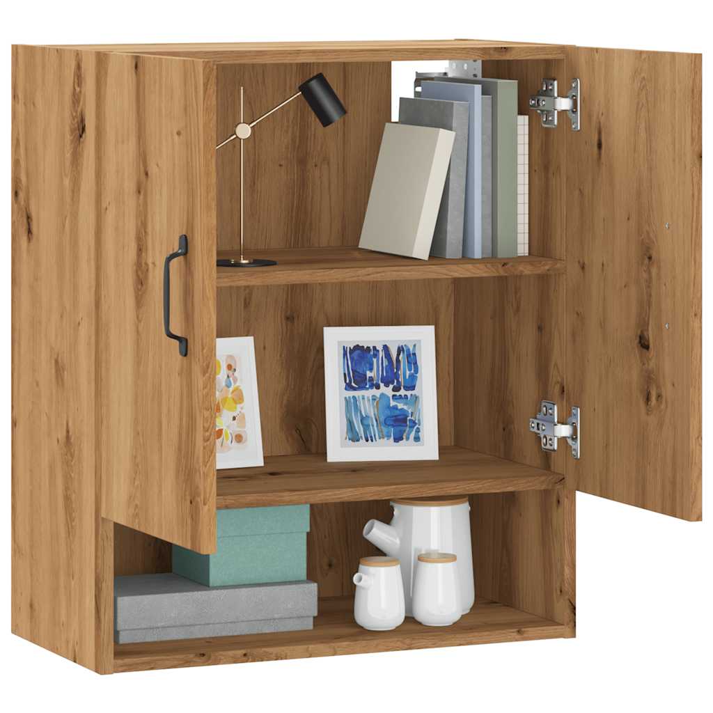 Wall Cabinet Artisan Oak 60x31x70 cm Engineered Wood