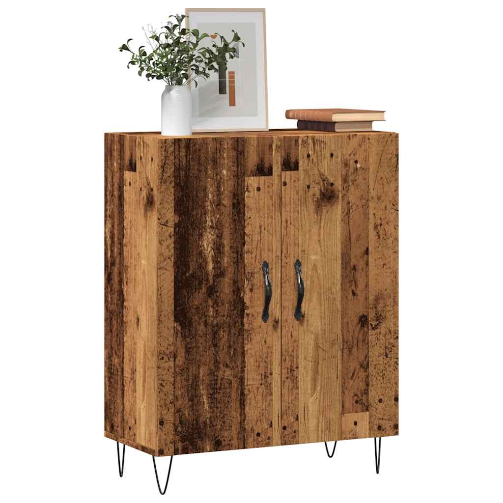 Sideboard Old Wood 69.5x34x90 cm Engineered Wood