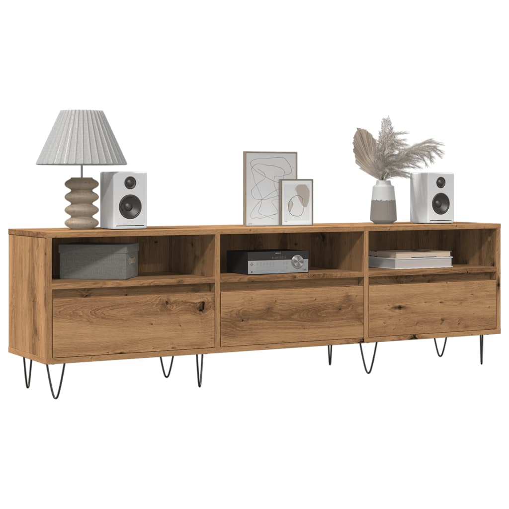 TV Cabinet Artisan Oak 150x30x44.5 cm Engineered Wood