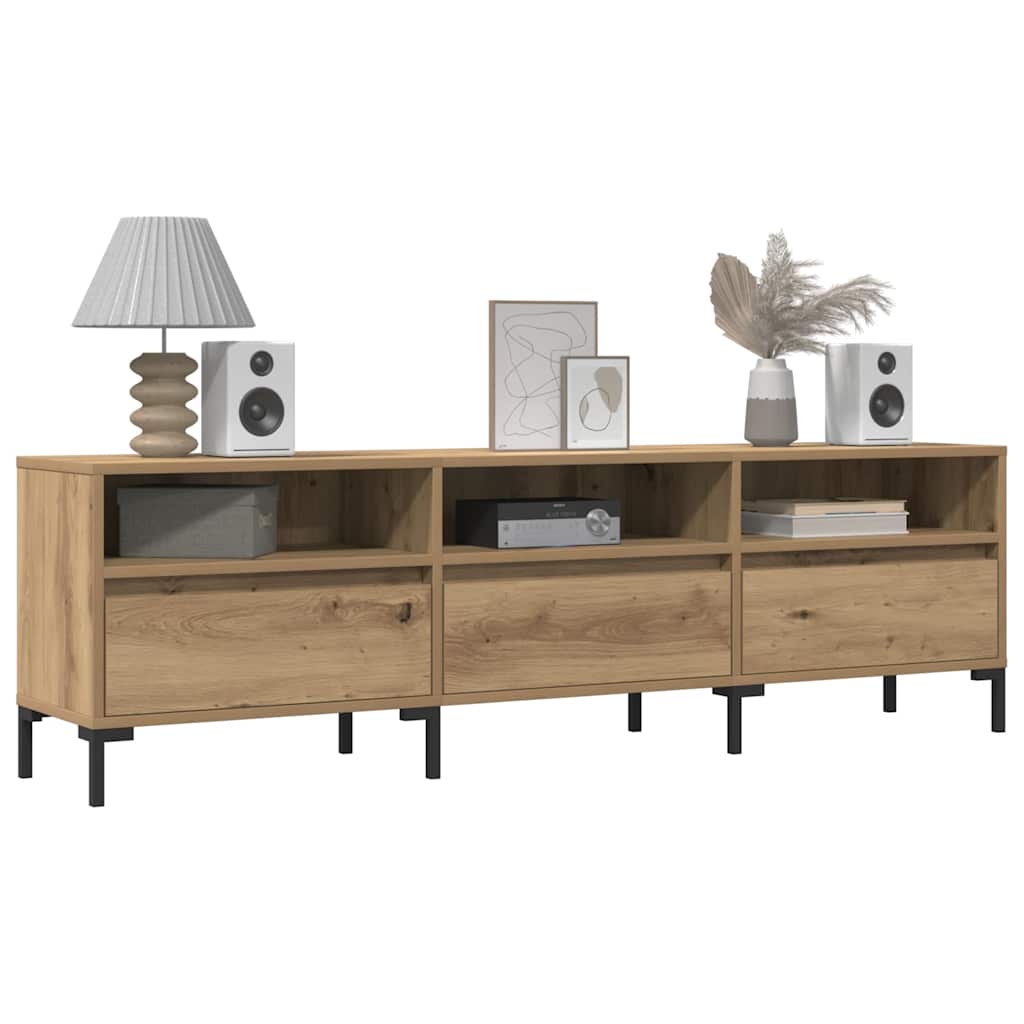 TV Cabinet Artisan Oak 150x30x44.5 cm Engineered Wood