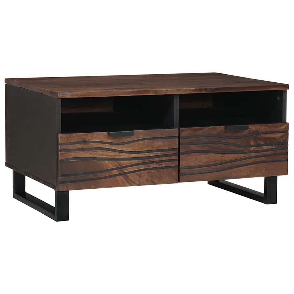 Coffee Table 80x54x40 cm in Solid Mango Wood