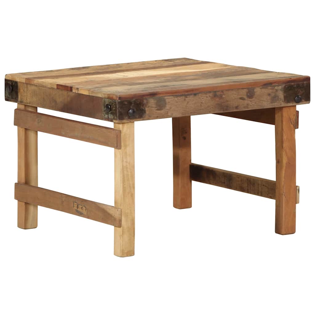 Coffee Table 55x60x40 cm Solid Wood Reclaimed