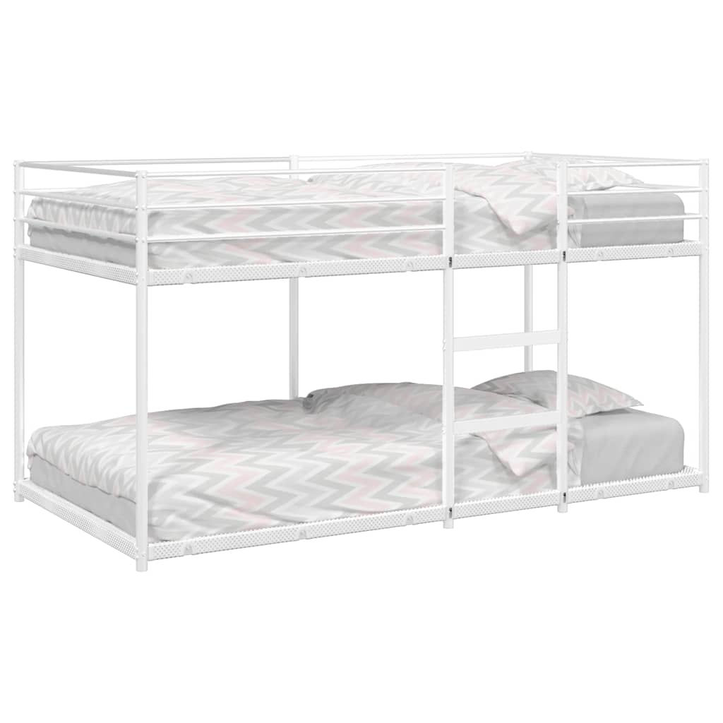 Bunkbed White 80x200cm Steel