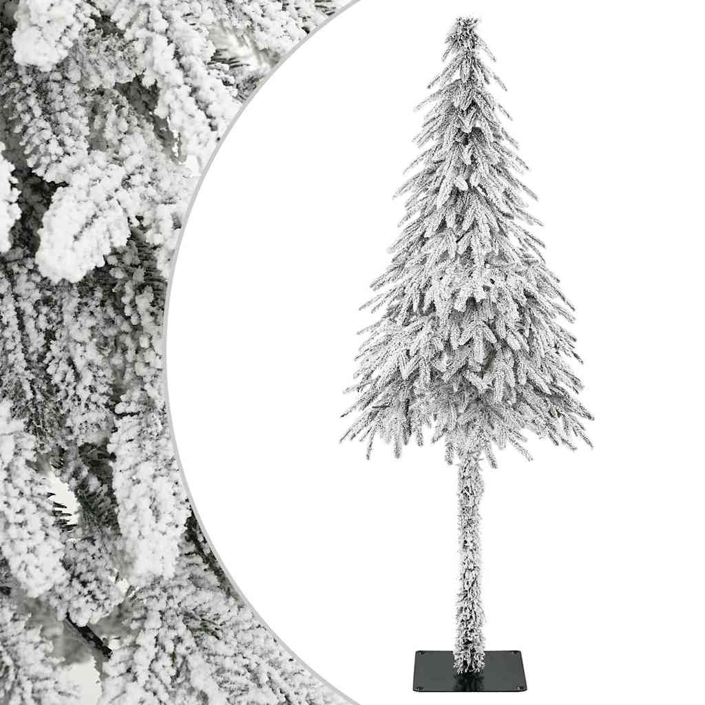 SNOLYN Artificial Christmas Tree White 86 x 86 x 210 cm