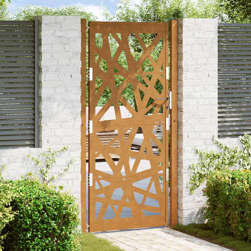 Garden Gate 105x205 cm Weathering Steel Light Design