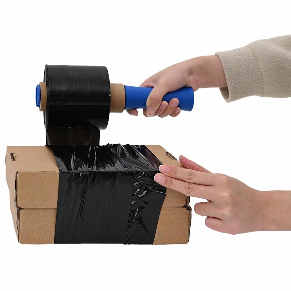 Stretch Films 50 pcs Black 23 μm 10 cm x 150 m