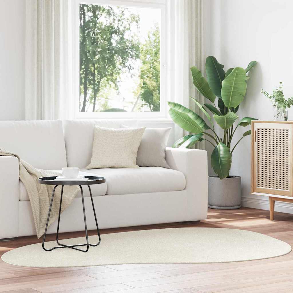 Rug Folding Cream 140 x 200 cm Wool