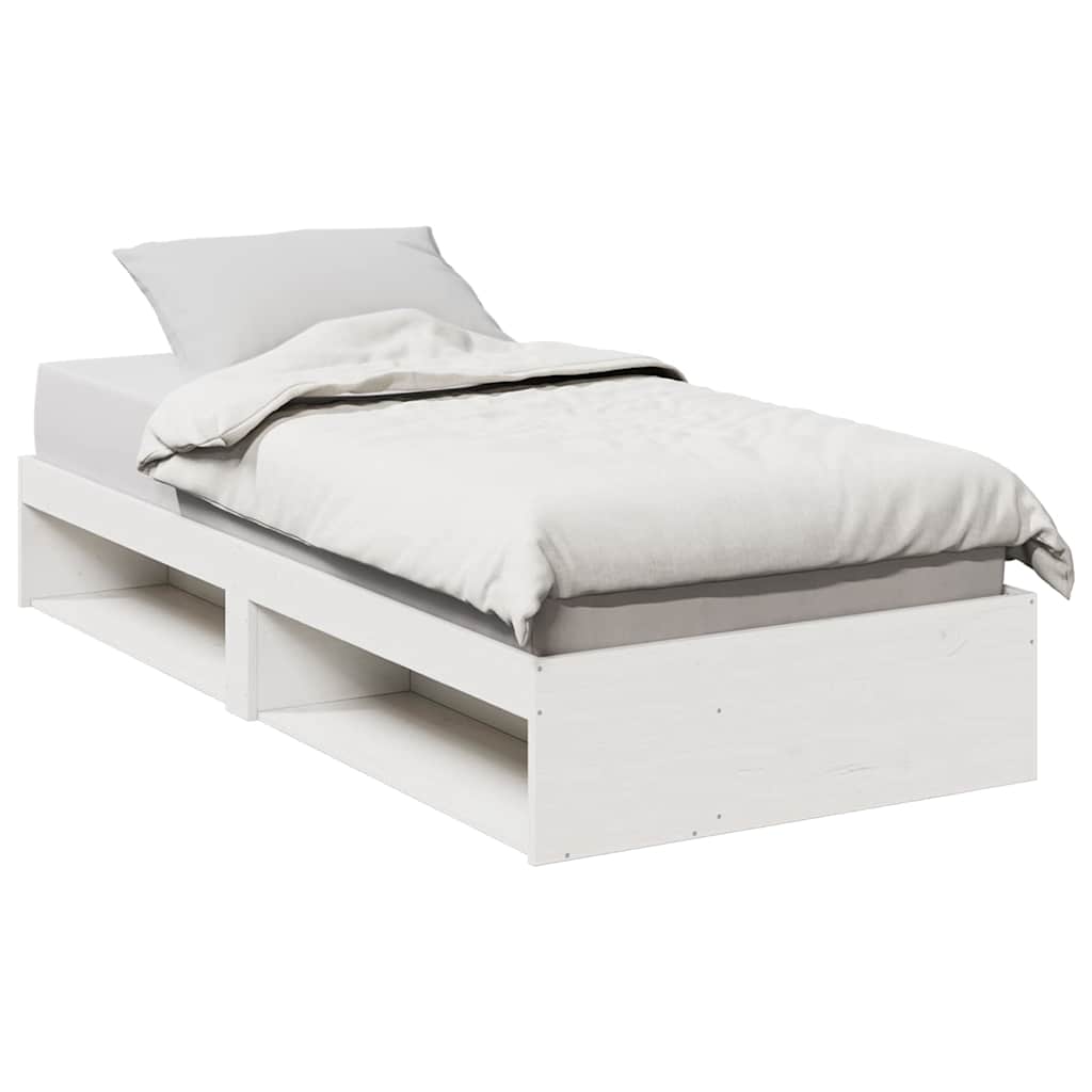 Daybed White 90x190cm Solid Wood Pine