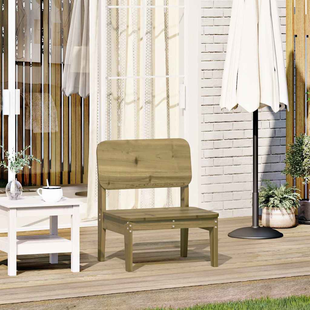 TAEFORD Garden Chair 60x52.5x72 cm Impregnated Wood - Pine