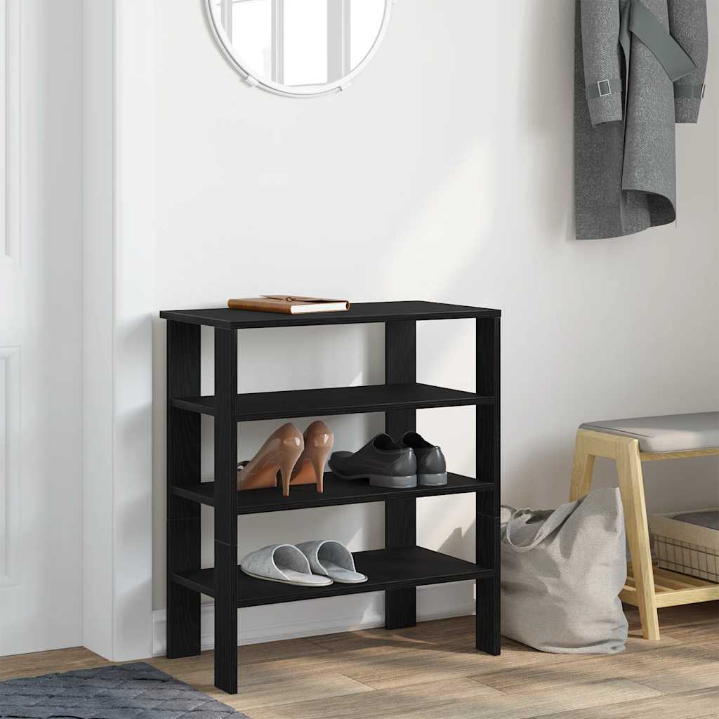 STARLIGHT Medium Shoe Rack Black
