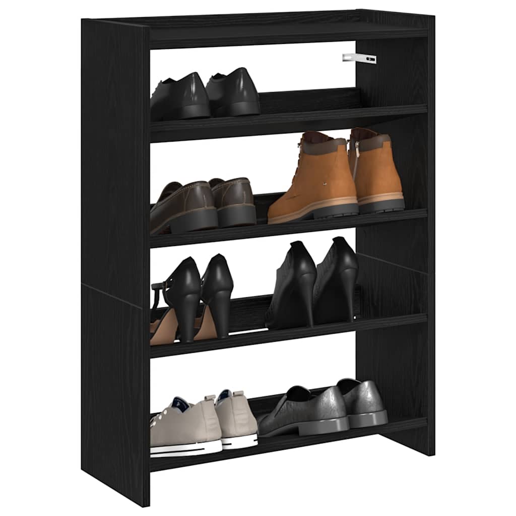 AVIATOR Narrow Shoe Rack Black