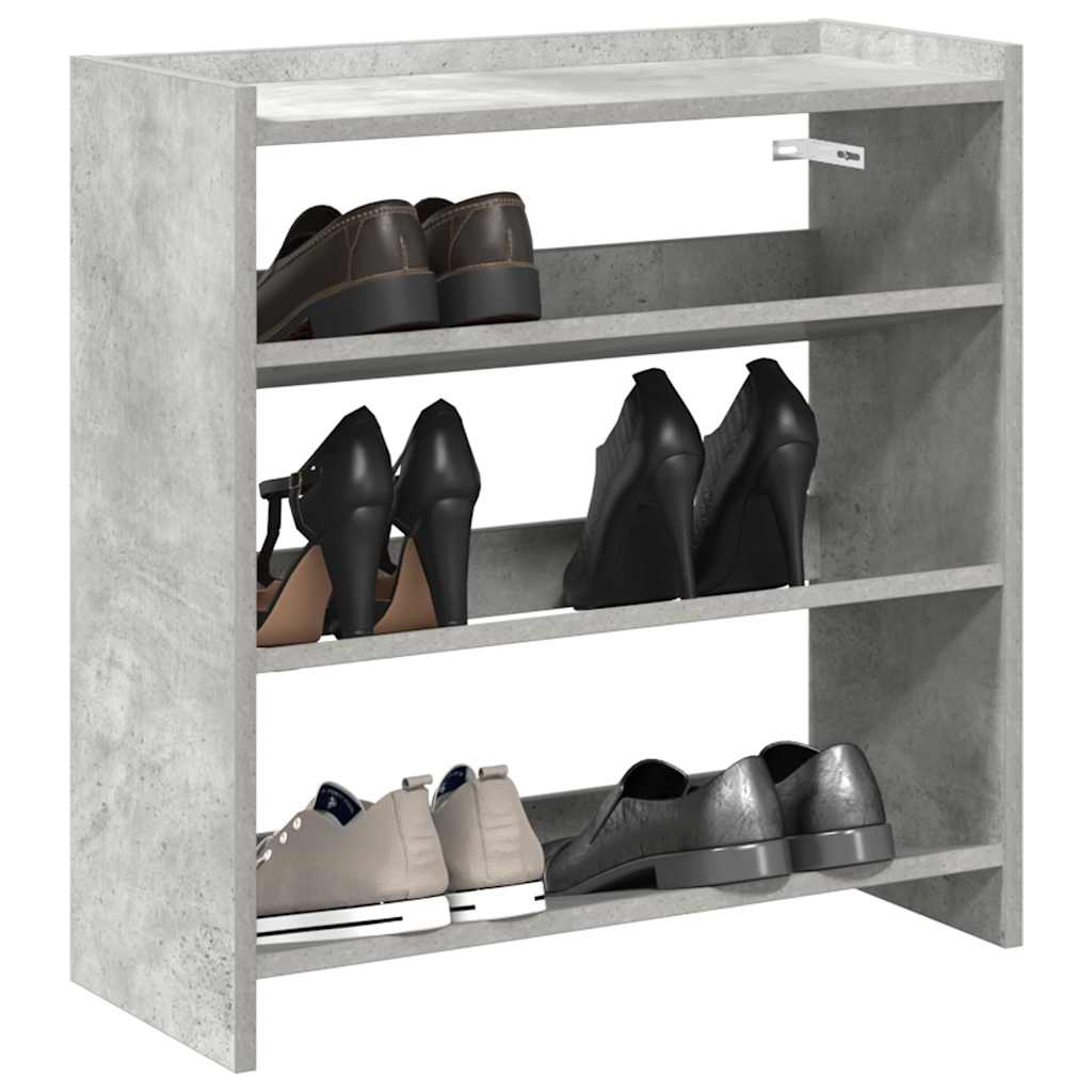SENTINEL Small Shoe Rack Concrete Grey