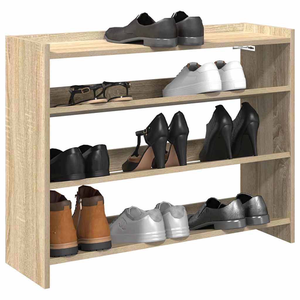BESVIR Medium Shoe Rack Sonoma Oak