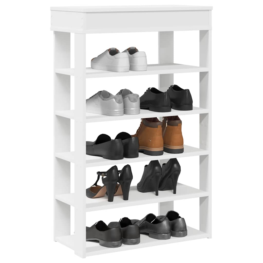 VANGUARD Narrow Shoe Rack White