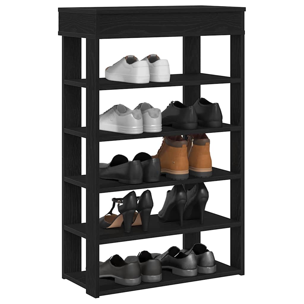 VANGUARD Narrow Shoe Rack Black