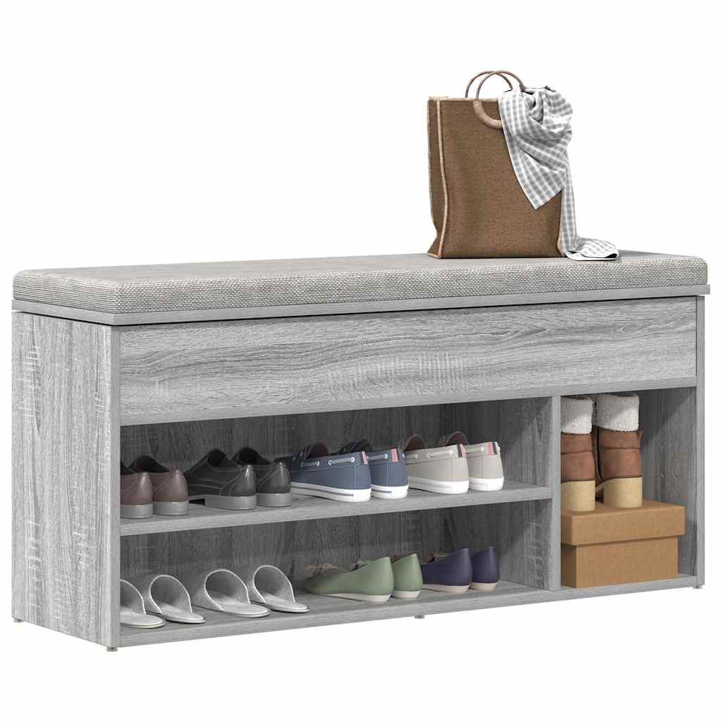 LIBERTY Medium Shoe Bench Grey Sonoma