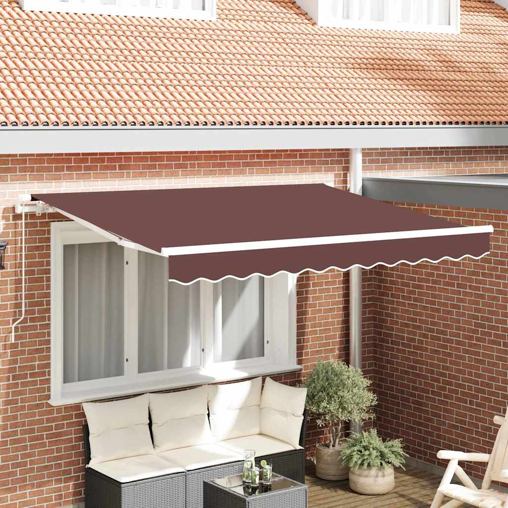 Awning Replacement Fabric for 3.5x2 m Frame Brown