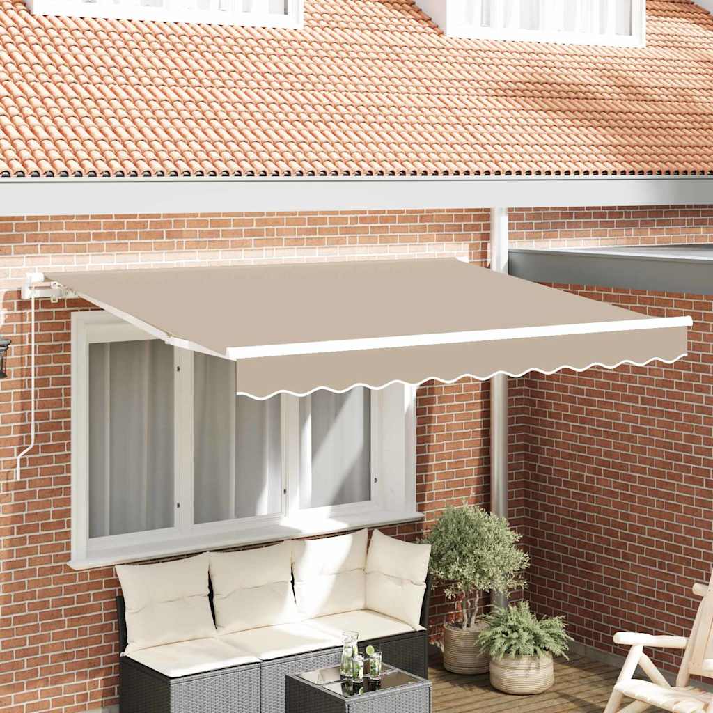 Awning Replacement Fabric for 3.5x2.5 m Frame Beige