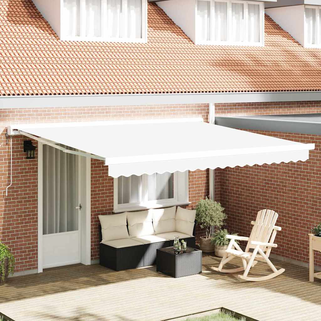 Awning Replacement Fabric for 4x3 m Frame White