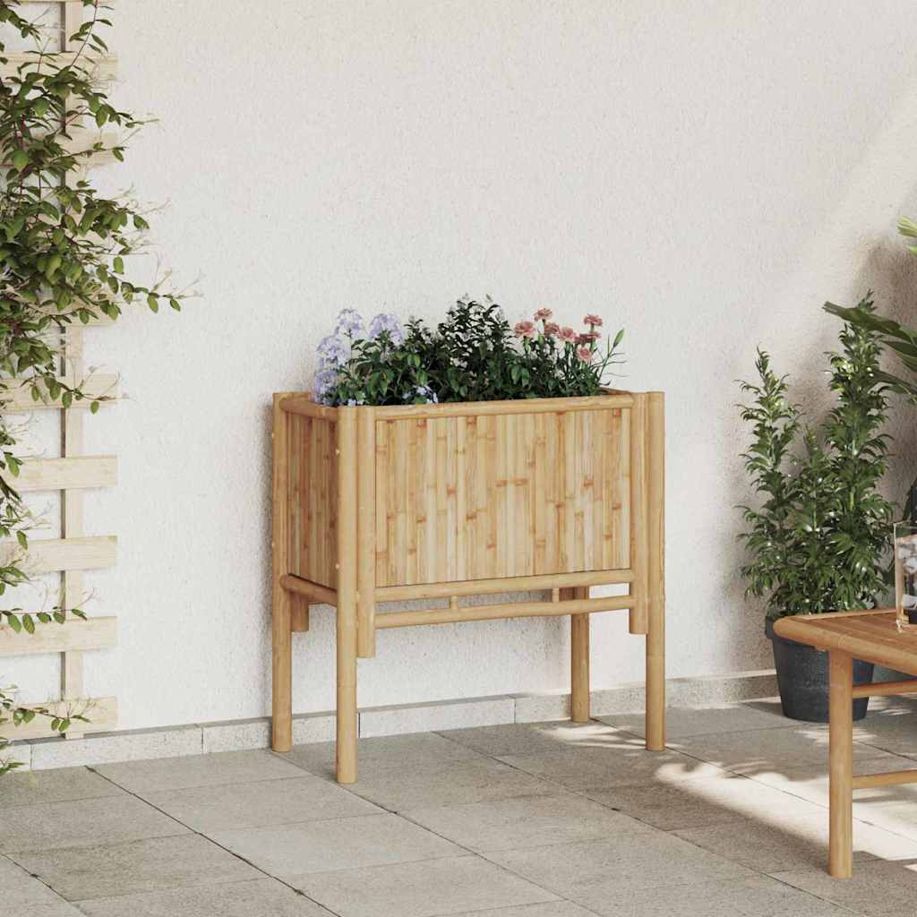 REPARK Raised Bed 70x35x70 cm Bamboo - Brown