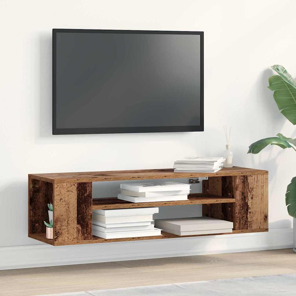 TV Cabinet Old Wood Engineered Wood 100 x 30 x 26.5 cm TV Cabinet