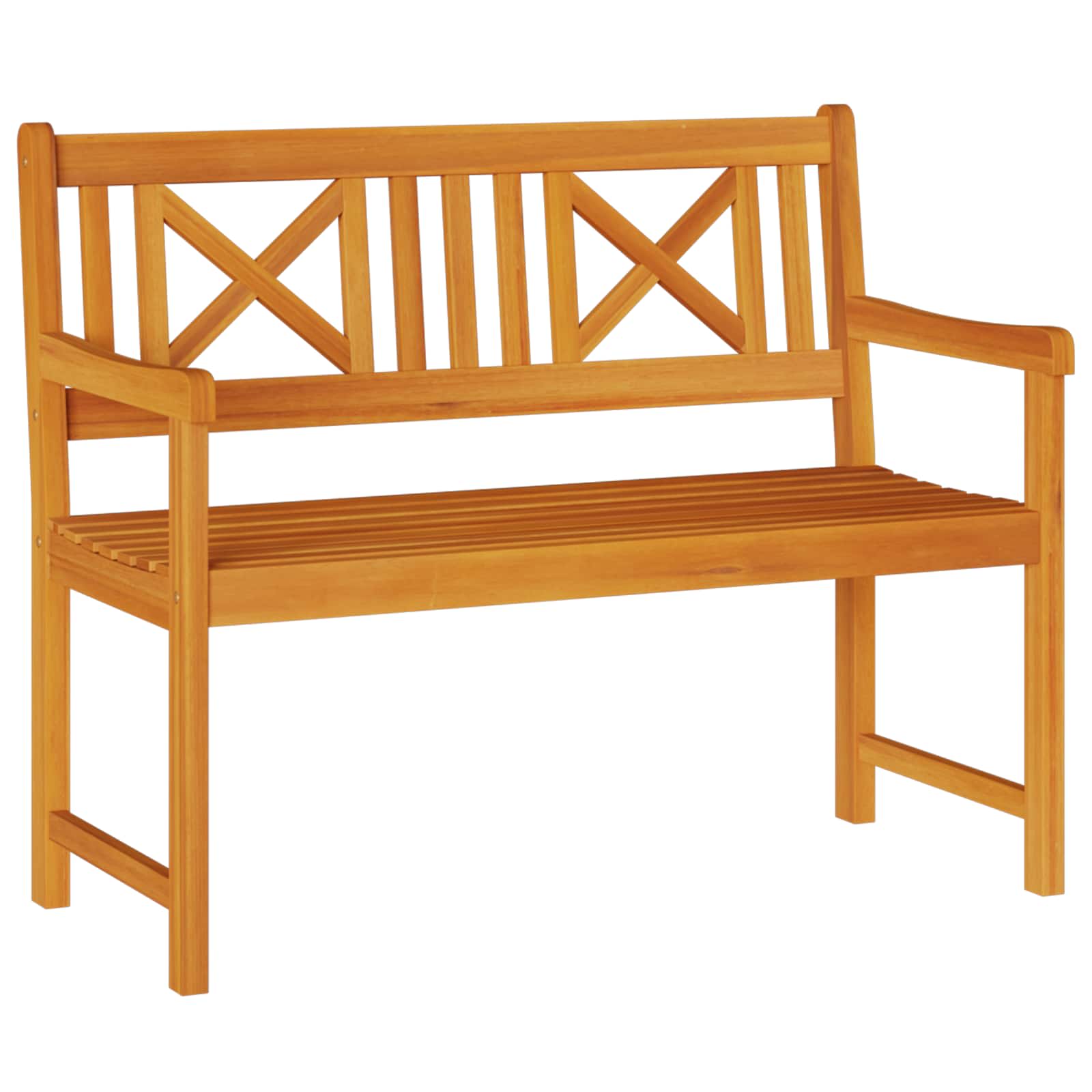 CLARIDG Garden Bench 110x56x90 cm Acacia Wooden - Brown
